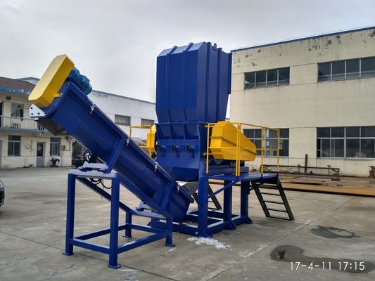 Промышленный одношафтный шредер 380V 30 Ножи для пластика