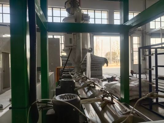 Интеллектуальная линия производства ПП-ленты с контролем натяжения и магнитопорошковым контроллером, отображение в реальном времени