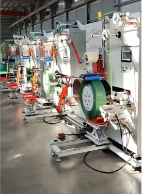 Машина для намотки ремней из полиэстера с постоянным напряжением